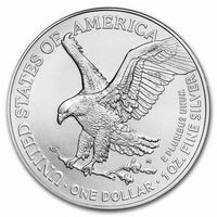 1 oz American Silver Eagle Coin BU (Random Year) - 100 Coins