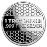 1 oz Silver Round - 9Fine Mint (Beehive)