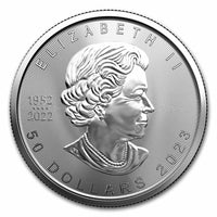 2023 Canada 1 oz Platinum Maple Leaf BU