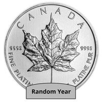 Canada 1 oz Platinum Maple Leaf BU (RANDOM YEAR)